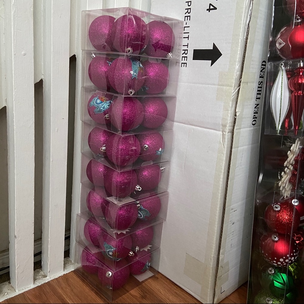 Holiday ornaments bundle of 7